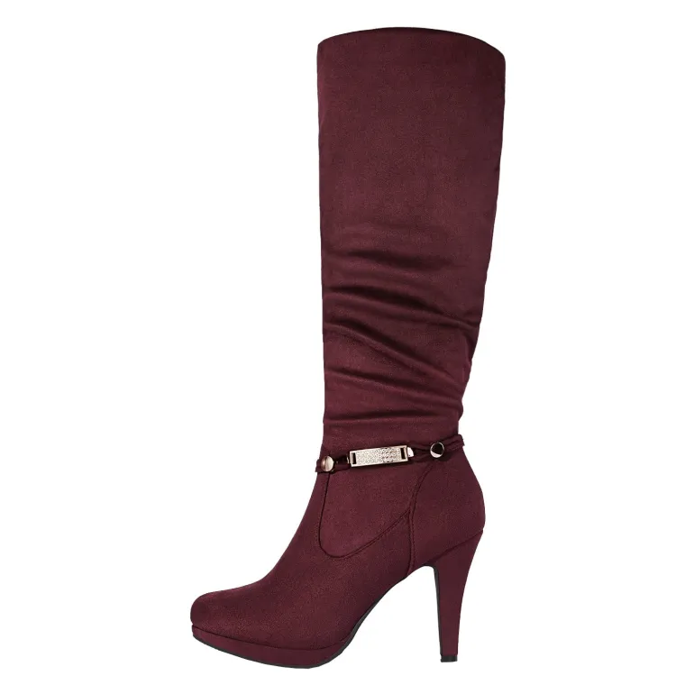 Knee High Platform Heel Boots