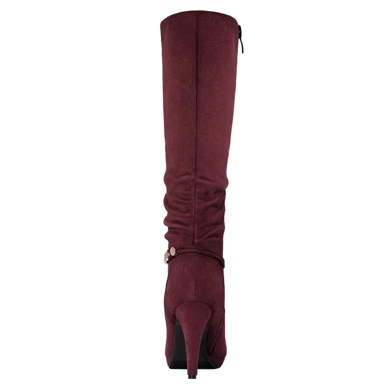 Knee High Platform Heel Boots