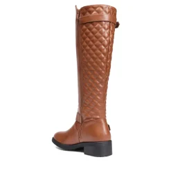 Knee High Winter Boots with Faux