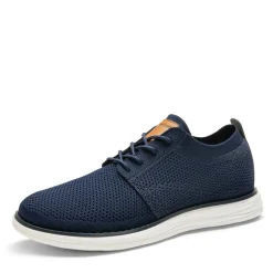 [KnitFlex Breeze] Men's Knitted Oxford Sneaker Shoes