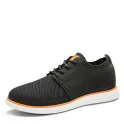 [KnitFlex Breeze] Men's Knitted Oxford Sneaker Shoes