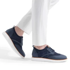 [KnitFlex SmartCraft+] Men's Cushioned Wingtip Oxford Shoes