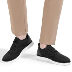 [KnitFlex SmartCraft-] Men's Knitted Casual Oxford Wingtip Shoes