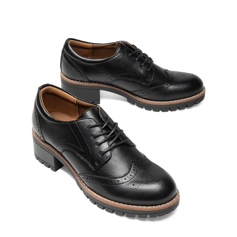 Lace Up Brogue Oxfords