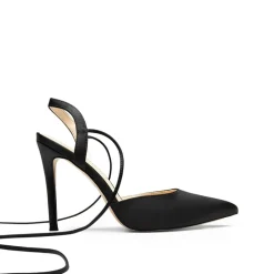 Lace-Up High Stilleto Pumps