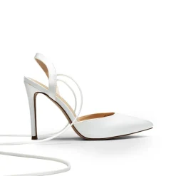 Lace-Up High Stilleto Pumps