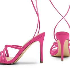 Lace Up Strappy Stilleto Sandals