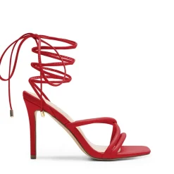 Lace Up Strappy Stilleto Sandals