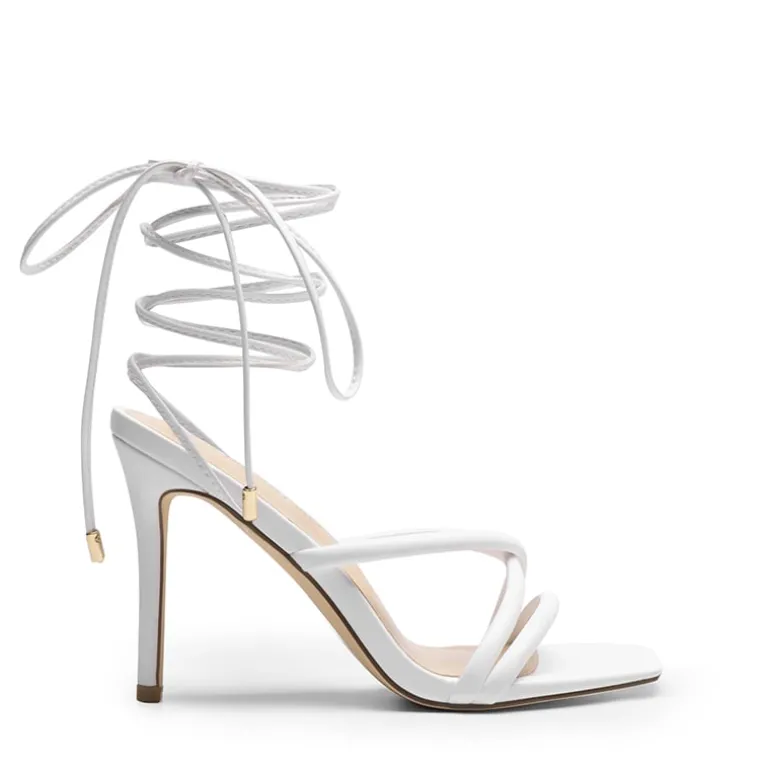 Lace Up Strappy Stilleto Sandals