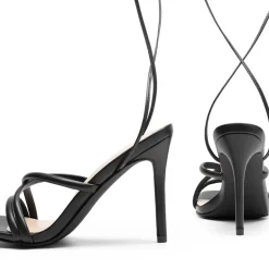 Lace Up Strappy Stilleto Sandals