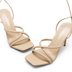 Lace Up Strappy Stilleto Sandals