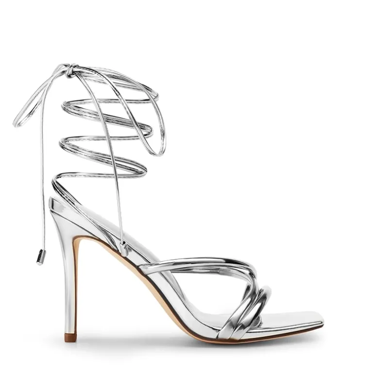 Lace Up Strappy Stilleto Sandals