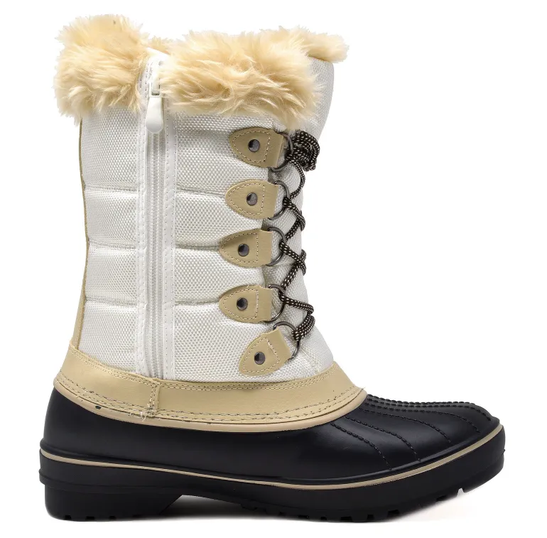Lace Up Walking Snow Boots