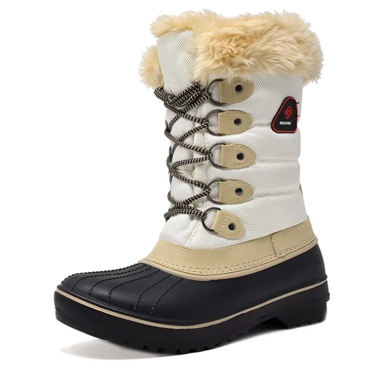 Lace Up Walking Snow Boots
