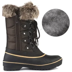 Lace Up Walking Snow Boots
