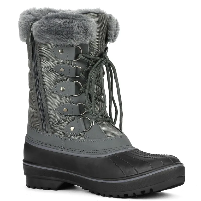 Lace Up Walking Snow Boots