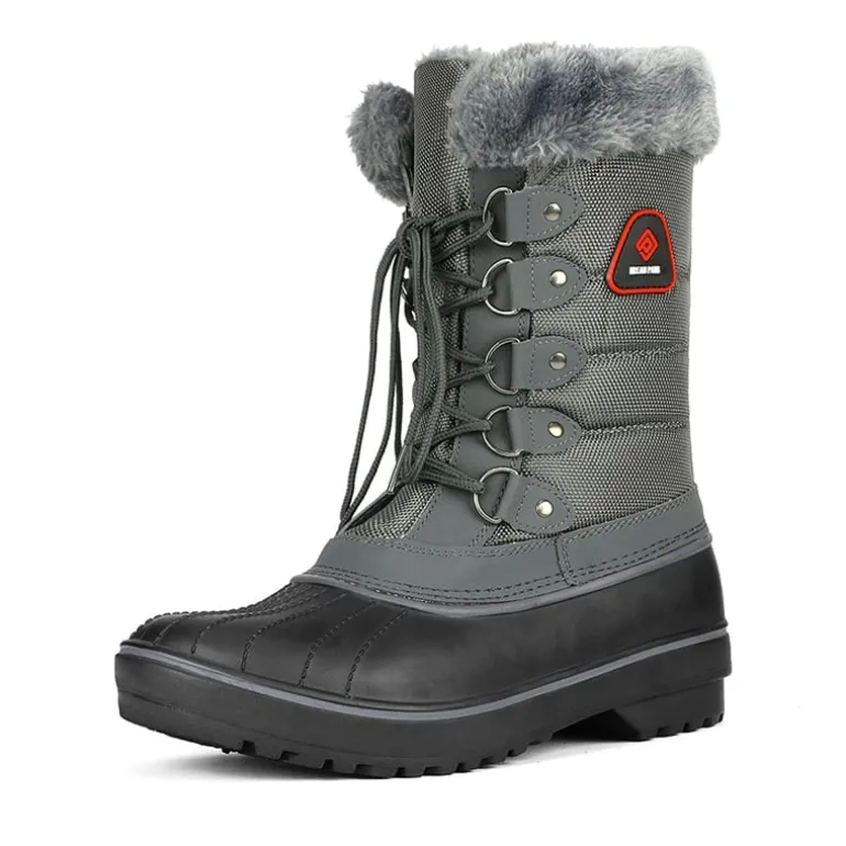 Lace Up Walking Snow Boots