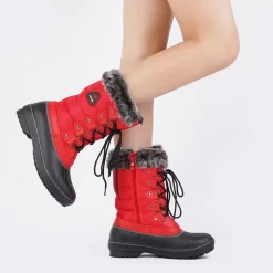 Lace Up Walking Snow Boots