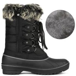 Lace Up Walking Snow Boots