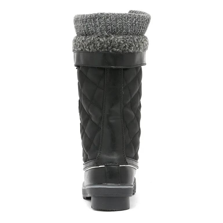 Lace Up Winter Fur Snow Boots