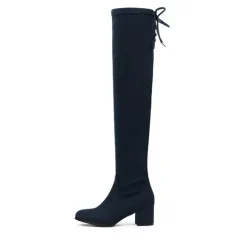 Laurence Chunky Heel Thigh High Boots
