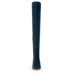 Laurence Chunky Heel Thigh High Boots