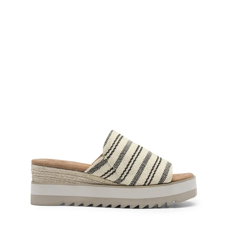 Lightweight Canvas Upper Wedge Sandals