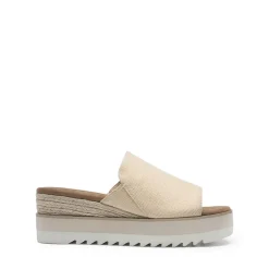 Lightweight Canvas Upper Wedge Sandals