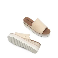 Lightweight Canvas Upper Wedge Sandals