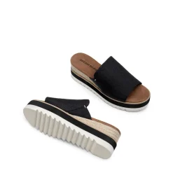 Lightweight Canvas Upper Wedge Sandals