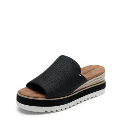 Lightweight Canvas Upper Wedge Sandals