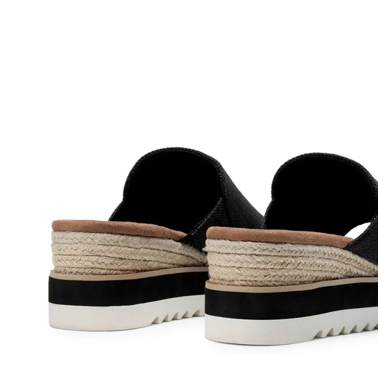 Lightweight Canvas Upper Wedge Sandals