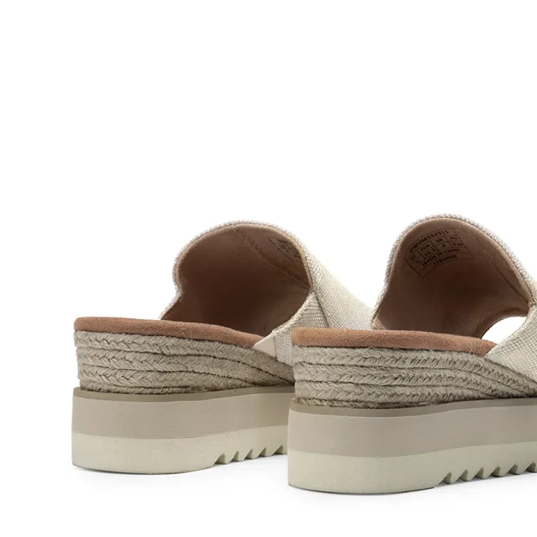 Lightweight Canvas Upper Wedge Sandals