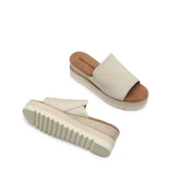 Lightweight Canvas Upper Wedge Sandals