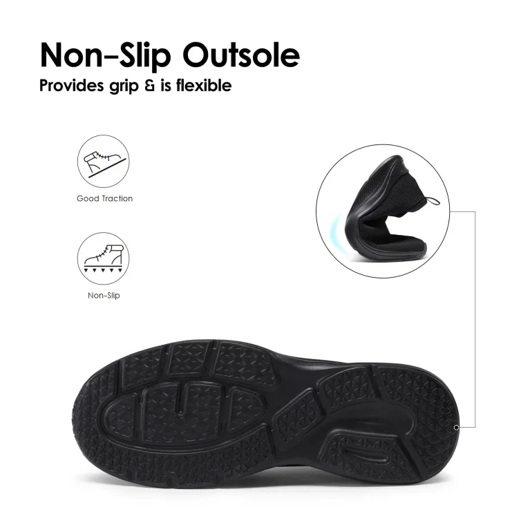 Lightweight Knit Slip on Walking Sneakers