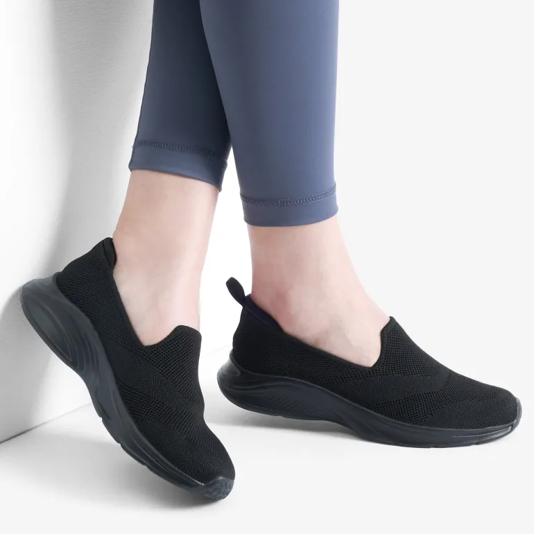Lightweight Knit Slip on Walking Sneakers
