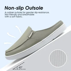 Lightweight Slip On Mules