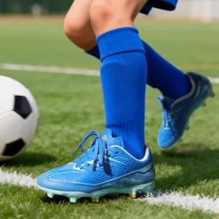 Lightweight Three-Zone Stud Kids' Soccer Cleats for Boys & Girls