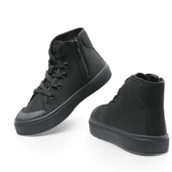 [LilLegends CourtStar] Kids Canvas High-Top Casual Sneakers