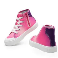 [LilLegends CourtStar] Kids Canvas High-Top Casual Sneakers