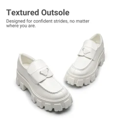 [Livia] Lug Sole Chunky Platform Loafers