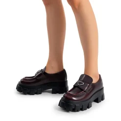 [Livia] Lug Sole Chunky Platform Loafers