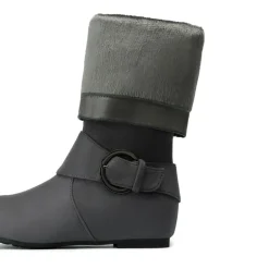 Low Heel Knee High Boots