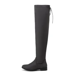 Low Heel Thigh High Boots