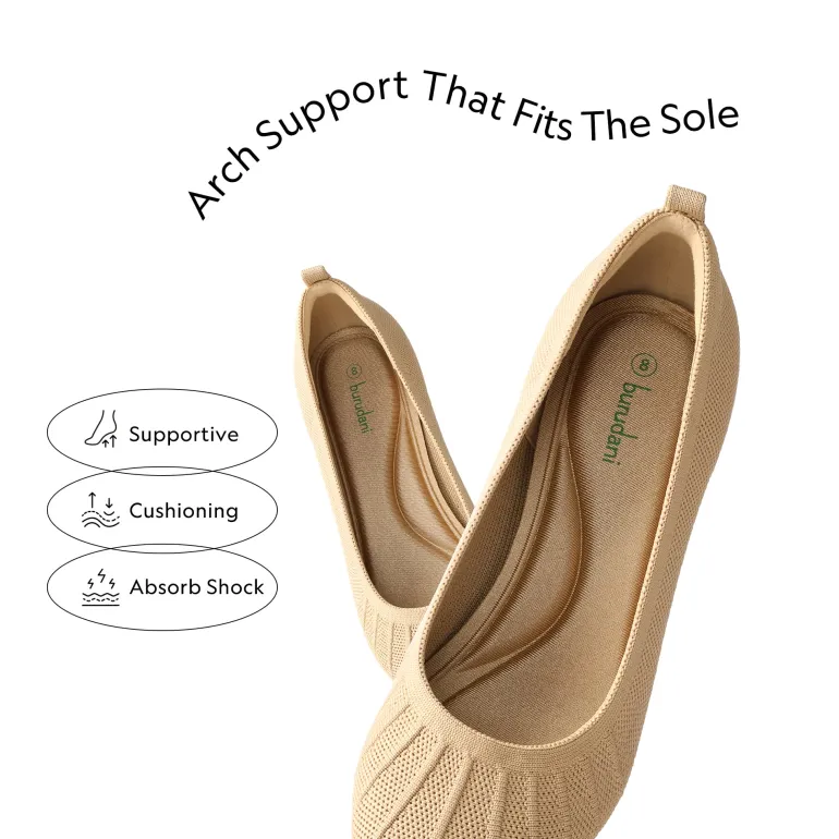 Low Kitten Heel Knit Pumps