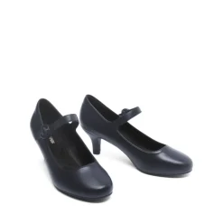Low Kitten Heel Mary Jane Pumps