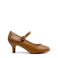 Low Kitten Heel Mary Jane Pumps