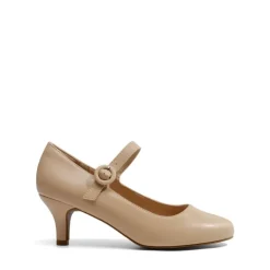 Low Kitten Heel Mary Jane Pumps