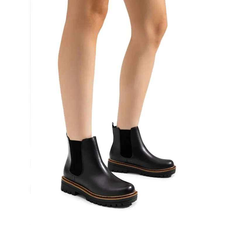 Lug Sole Chelsea Boots