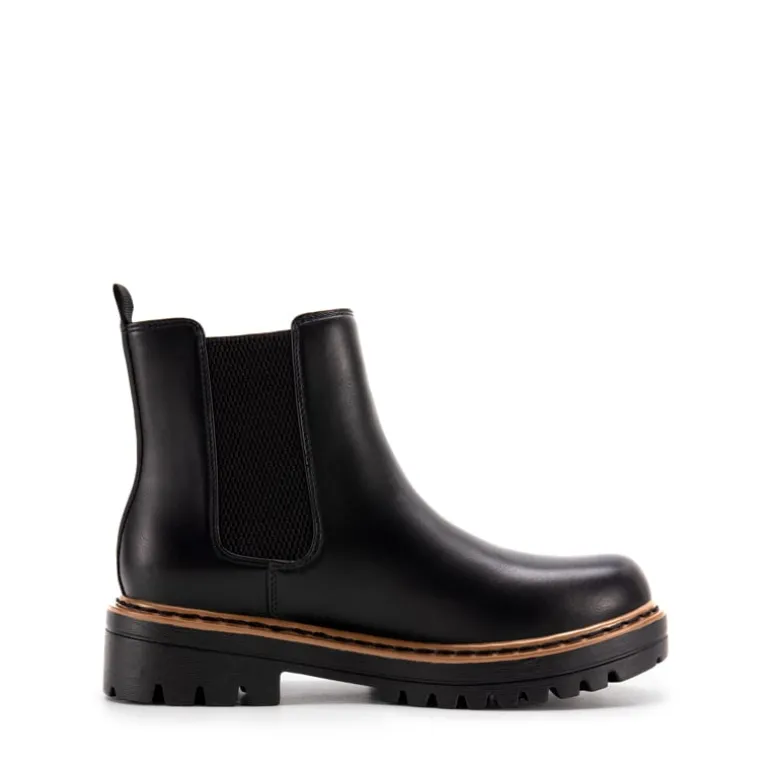 Lug Sole Chelsea Boots